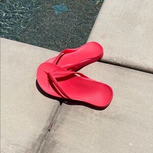 Red Flip flops by Archie’s